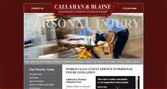 Desktop Screenshot of premier-personal-injury.com